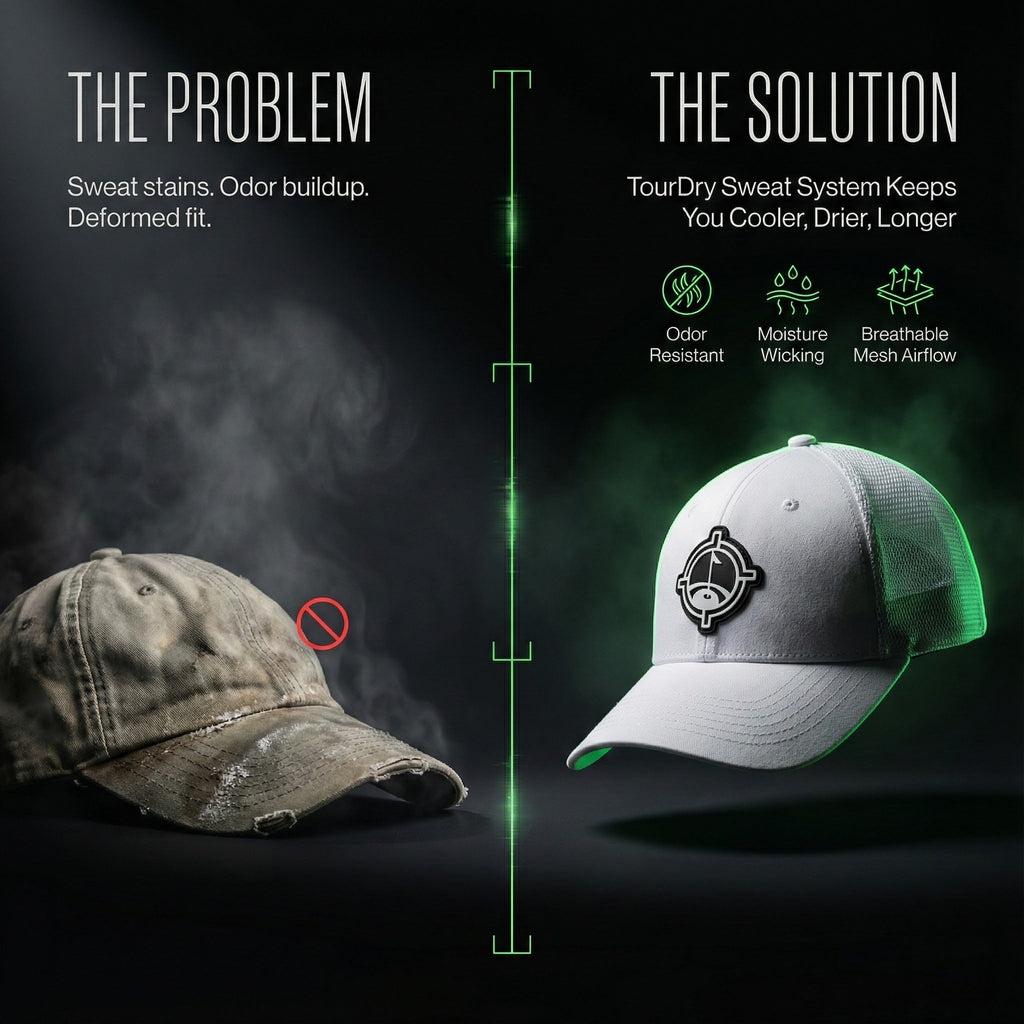 Aiming Fluid TourDry Performance Golf Hat
