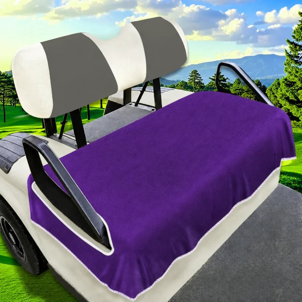 Golf Cart Seat Towel Cover - Microfiber, 7 Colors