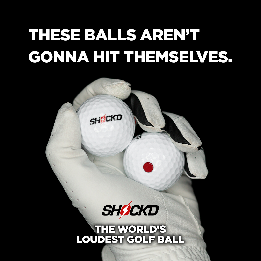 SHOCK'D Prank Golf Balls (3-Pack)