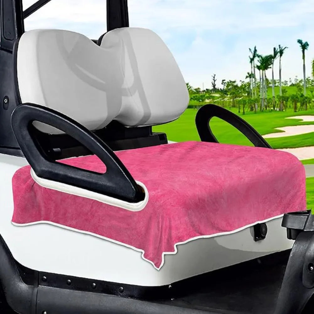 Golf Cart Seat Towel Cover - Microfiber, 7 Colors