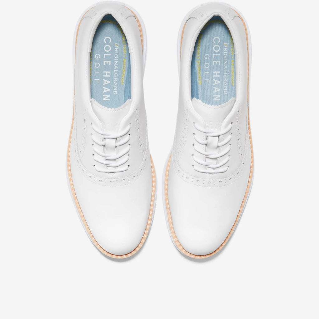 Cole Haan Women's ØriginalGrand Shortwing Oxford Waterproof Golf Shoe