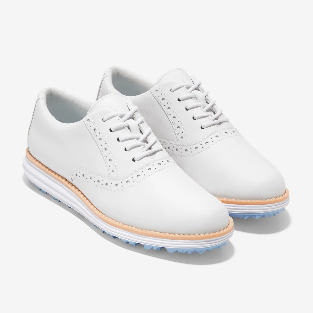 Cole Haan Women's ØriginalGrand Shortwing Oxford Waterproof Golf Shoe