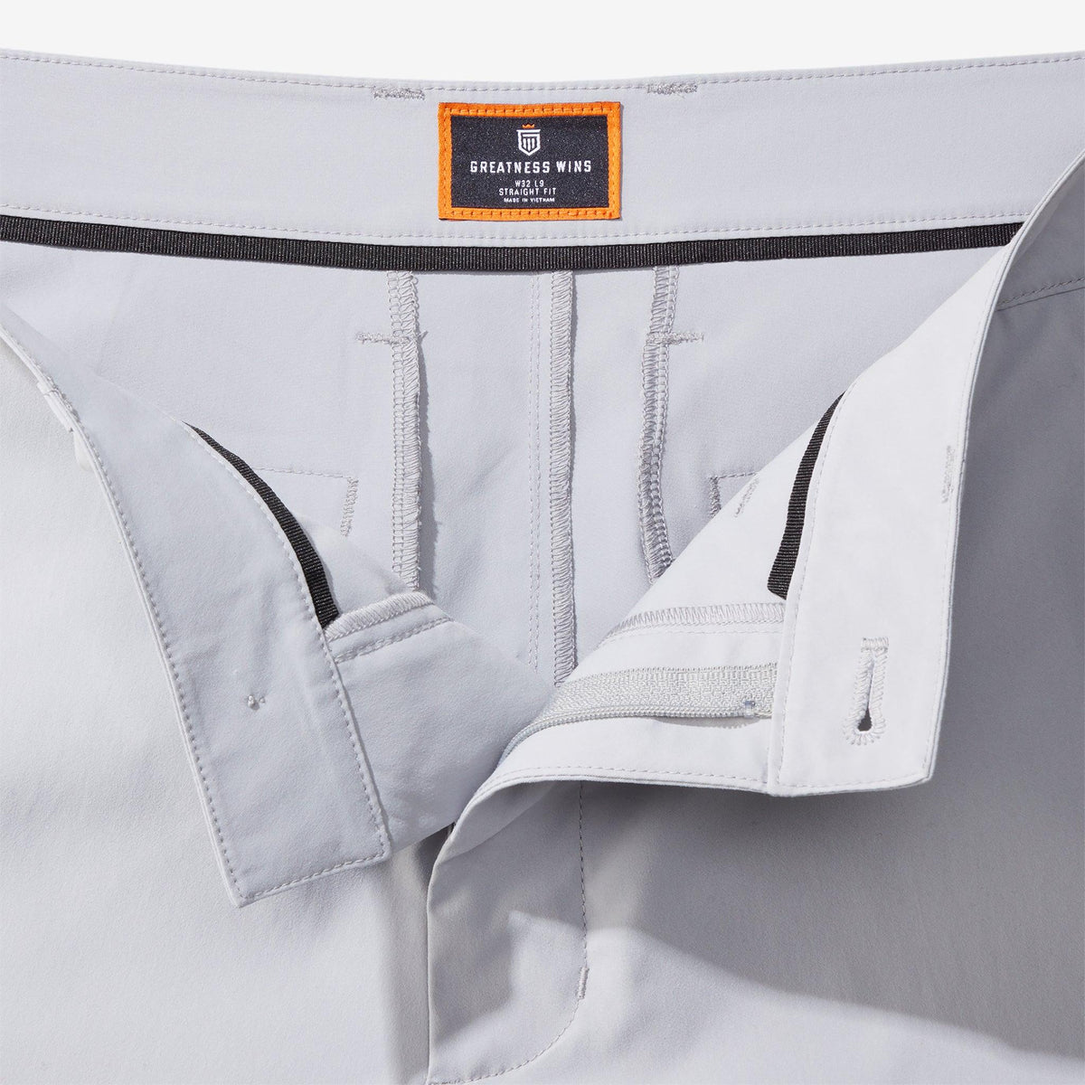 Greatness Wins Clubhouse Golf Pant - Gray