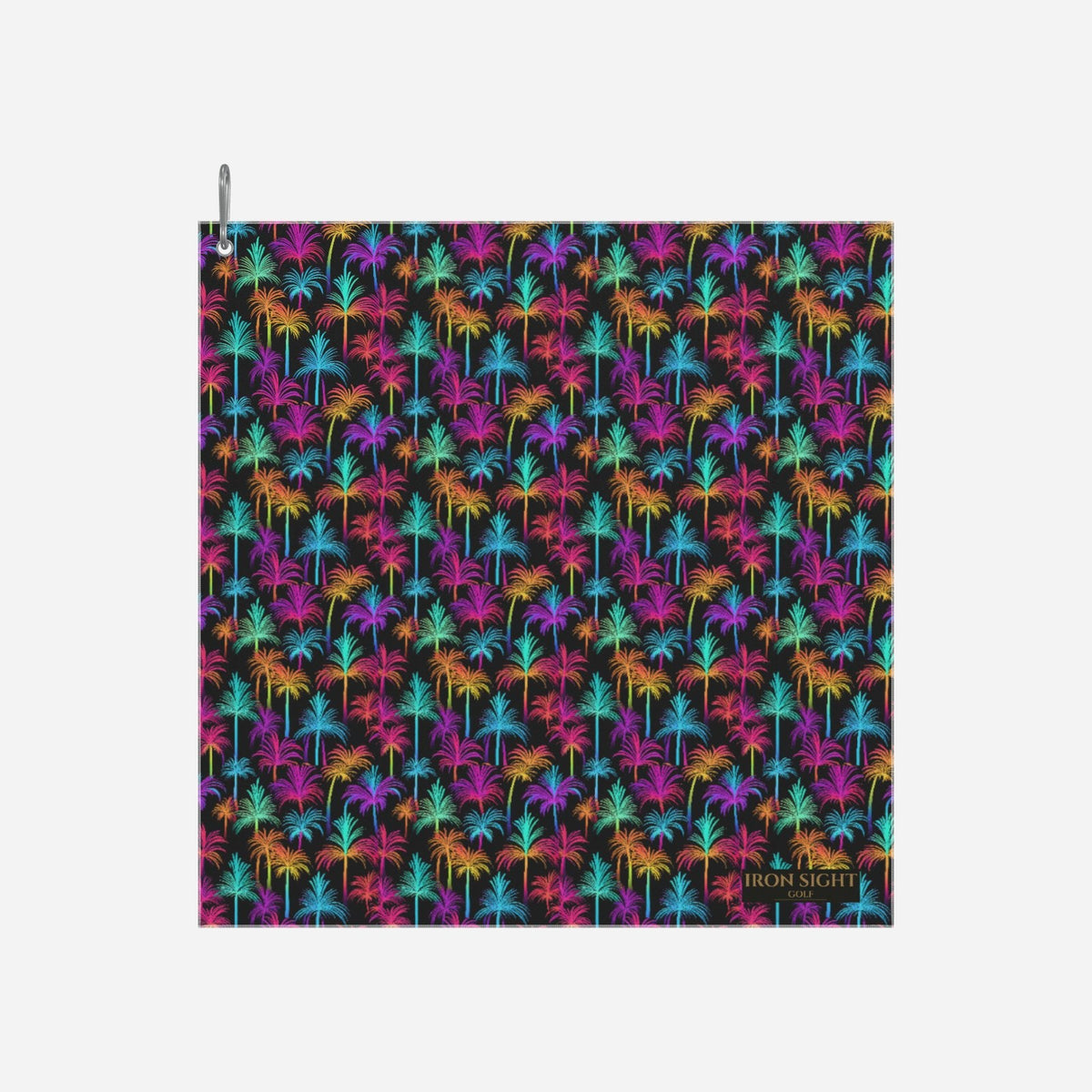 Tropical Neon Golf Towel