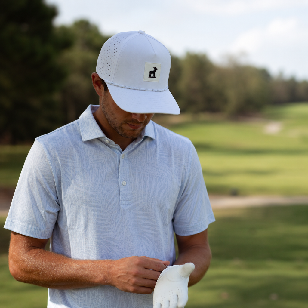 Kabra Iron Goat Rope Golf Hat with Magnetic Ball Marker