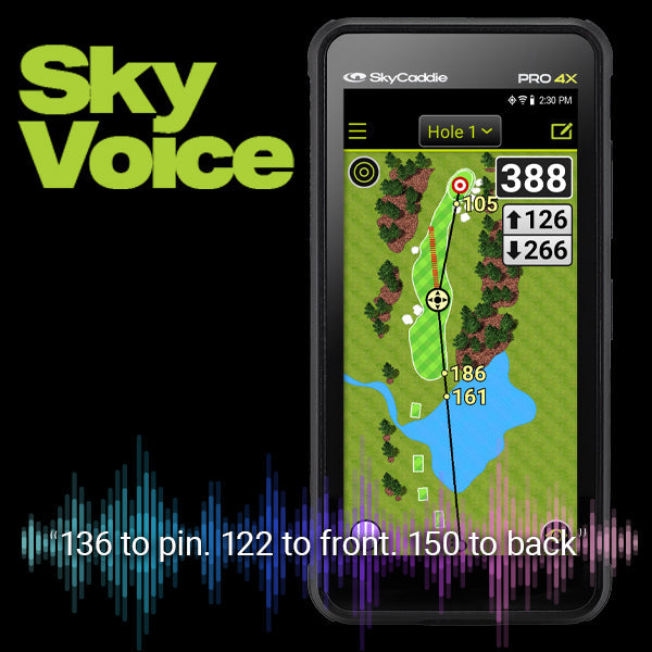 SkyCaddie PRO 4X Handheld Golf GPS
