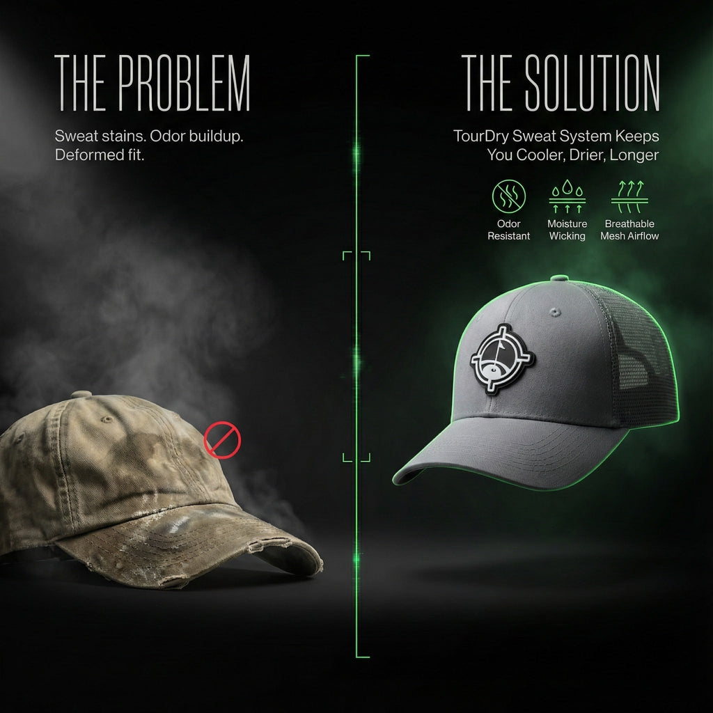 Aiming Fluid TourDry Performance Golf Hat