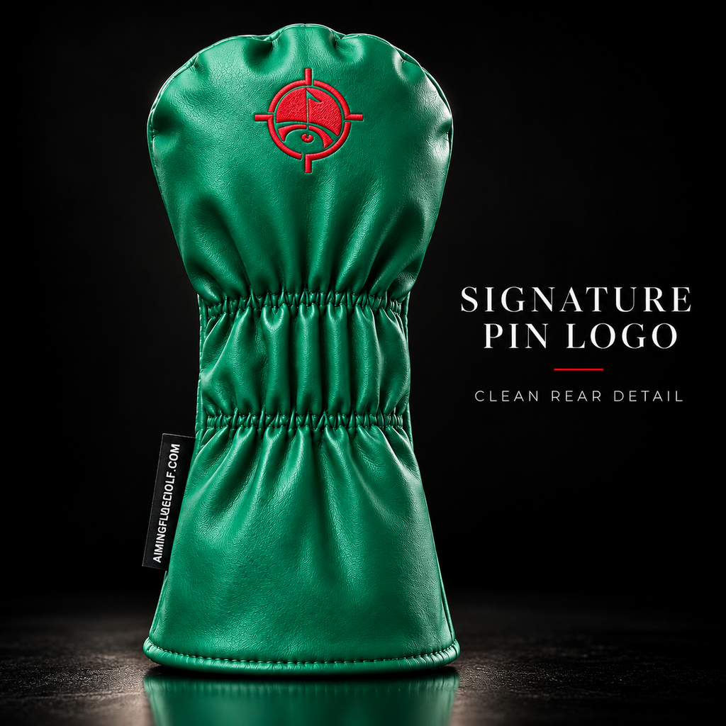 DON'T SUCK™ Reserve — Poinsettia Driver Headcover (Emerald Green, 460cc)