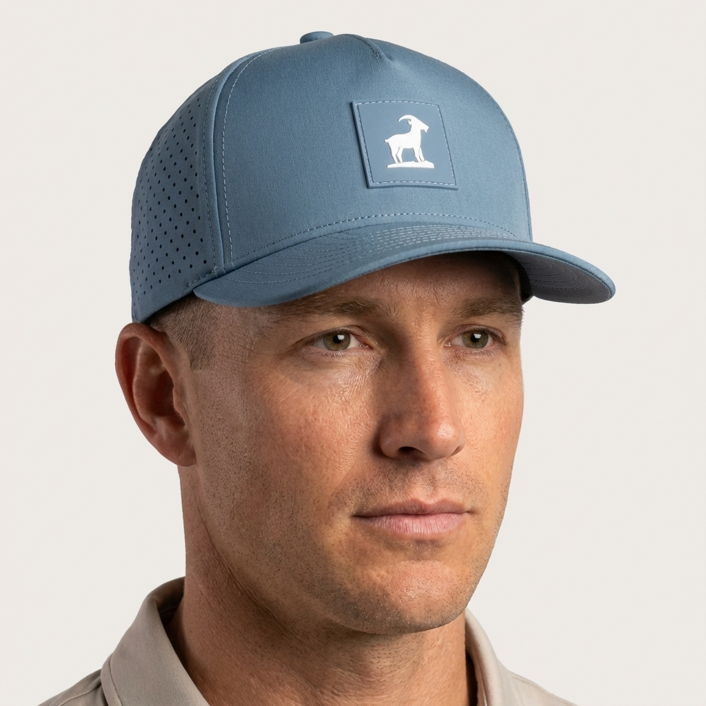 Kabra Iron Goat Rope Golf Hat with Magnetic Ball Marker
