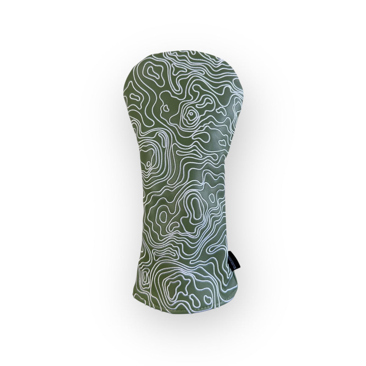 Topographic Headcover – Fairway Green / White