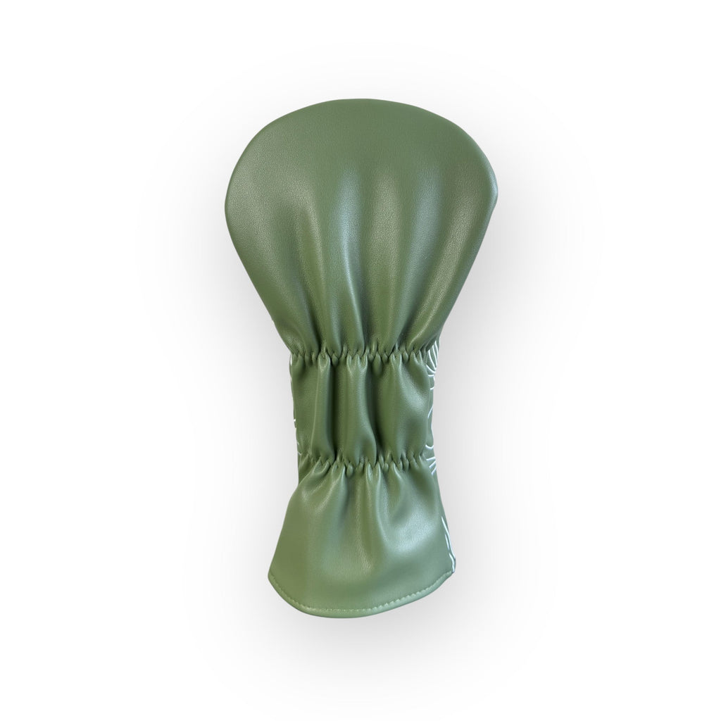 Topographic Headcover – Fairway Green / White