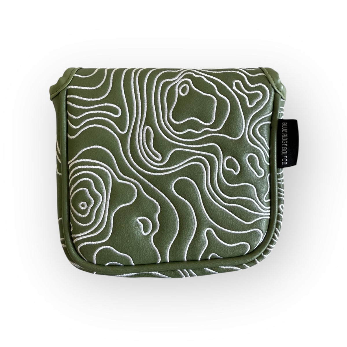 Topographic Headcover – Fairway Green / White