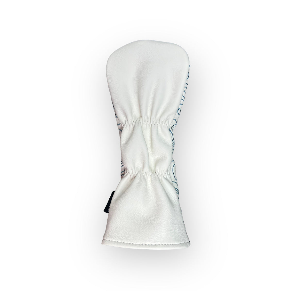Topographic Headcover – White / Carolina Blue