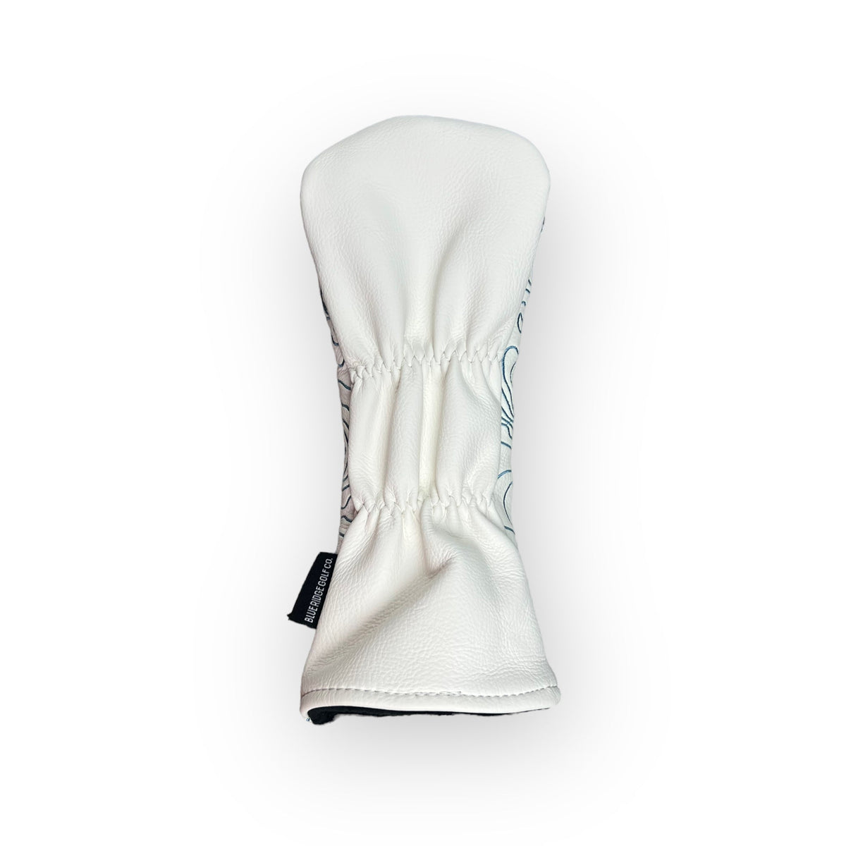 Topographic Headcover – White / Carolina Blue