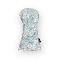 Topographic Headcover – White / Carolina Blue