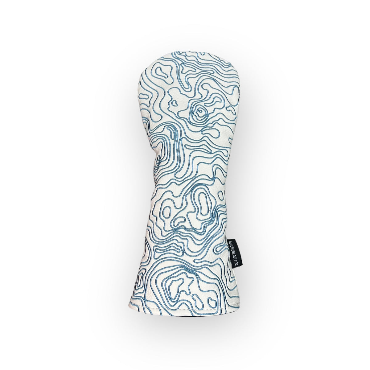 Topographic Headcover – White / Carolina Blue