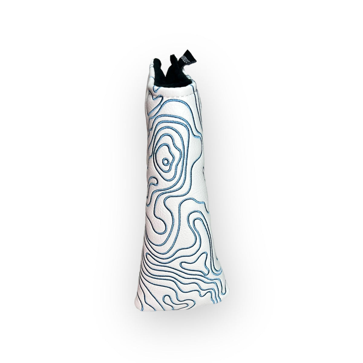 Topographic Headcover – White / Carolina Blue