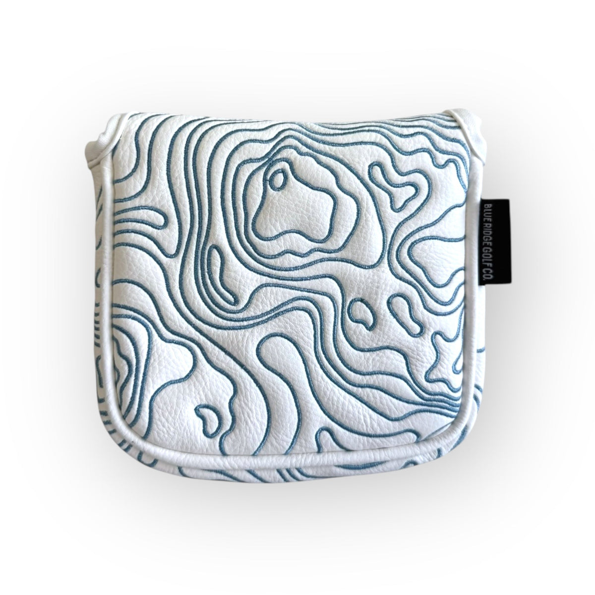 Topographic Headcover – White / Carolina Blue