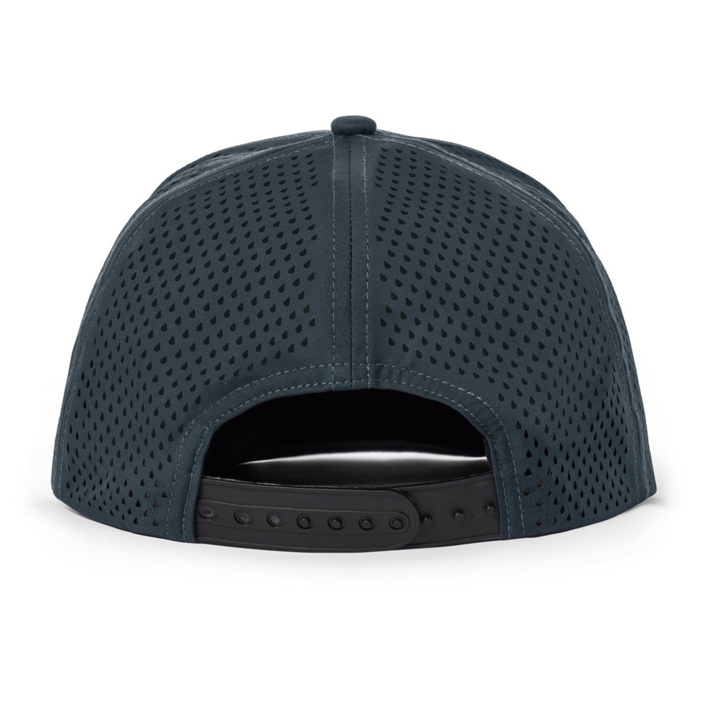 Little Rad Things Waterproof Explorer Snapback Hat - Juniper Green