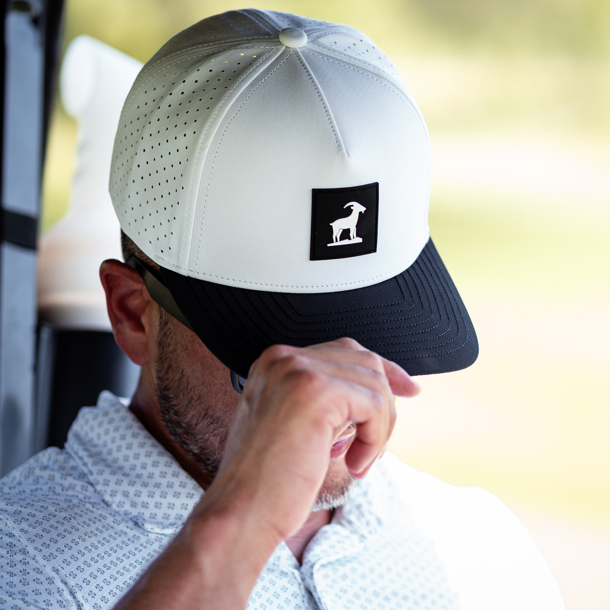Kabra Iron Goat Rope Golf Hat with Magnetic Ball Marker